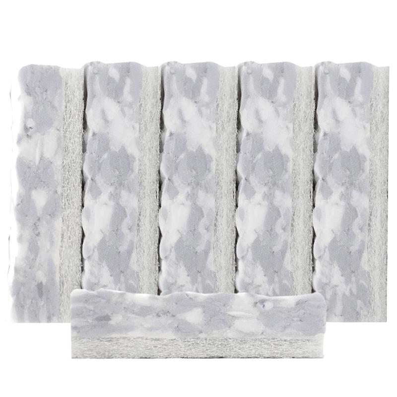 haid-tec Melamin Schmutzradierer 6 Stück, Radierschwamm mit Scheuervlies 11,5 cm lang 6,2 cm breit 3 cm dick