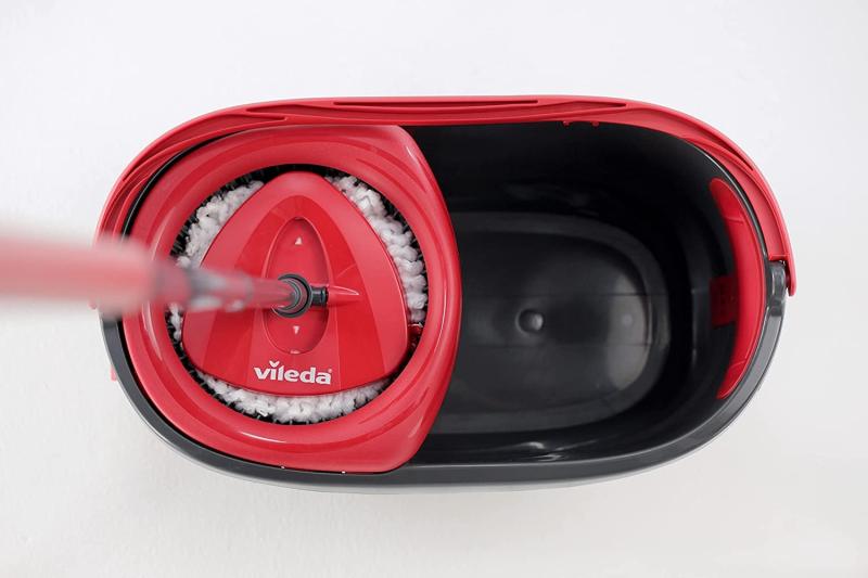 Vileda Turbo 3in1 Mikrofaser Wischmopp Komplett Set - Bodenwischer mit Teleskopstiel