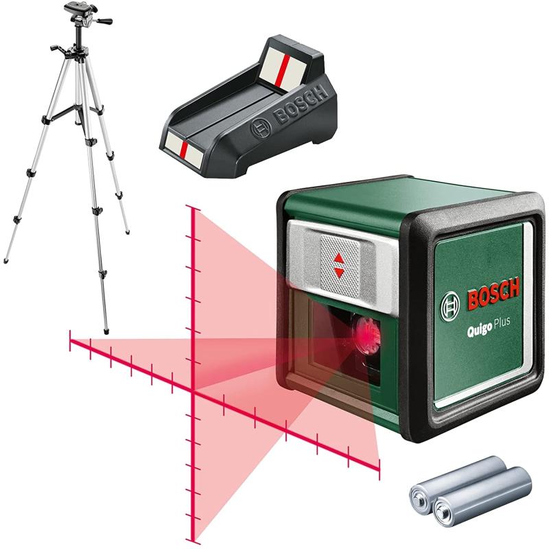 Bosch Kreuzlinienlaser Quigo Plus mit Stativ