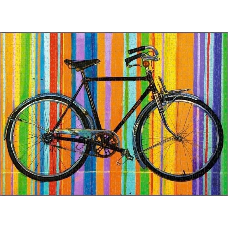 HEYE BIKE ART 29541 - PUZZLE 1000 FAHRRAD FREEDOM DELUXE ca. 50 x 70 cm