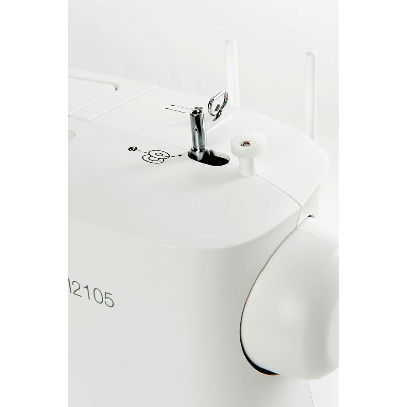 Singer M2105, Weiß, Halbautomatische Nähmaschine
