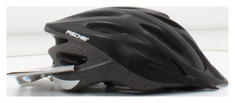 FISCHER Fahrradhelm Shadow Schwarz L/XL 58-61cm  Sturzhelm Schutzhelm Radhelm Bike Helm