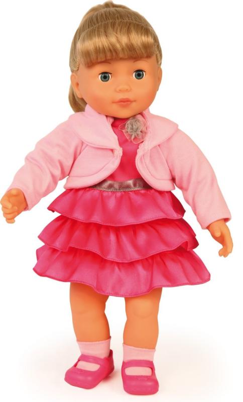 Bayer Design 94036 - Puppe Giulietta mit langen Haaren und Funktion, 40 cm 