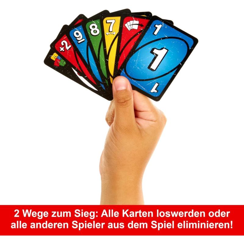 Mattel UNO Show 'em NO MERCY Kartenspiel