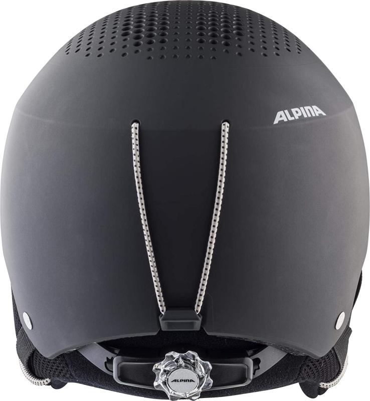ALPINA Unisex - Kinder, ZUPO Skihelm, black matt, 51-55 cm