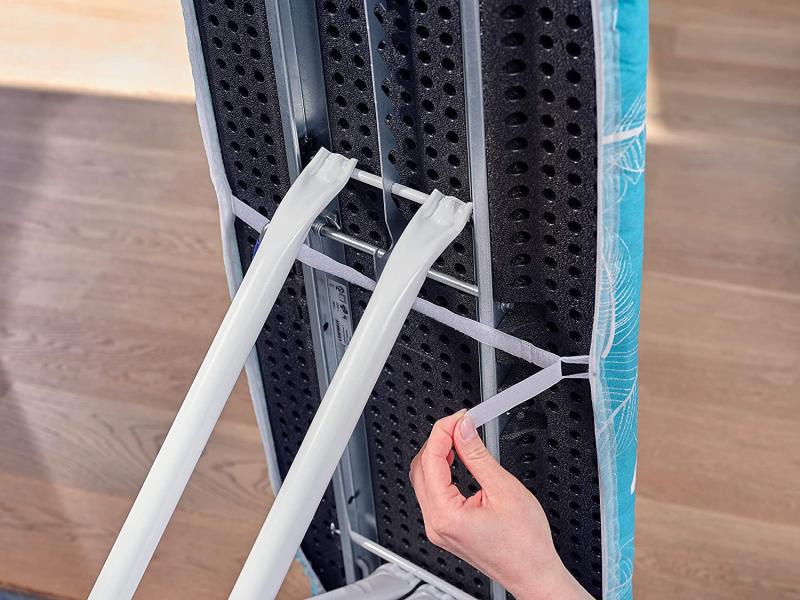Leifheit Bügeltischbezug Thermo Reflect M, für Bügelflächen bis max. 125 x 40 cm