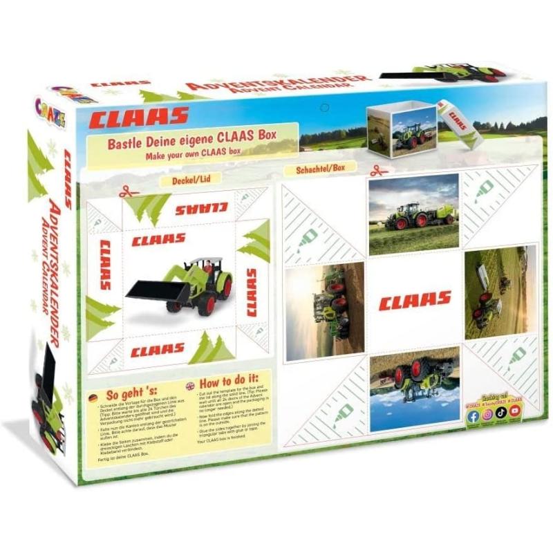 CRAZE - Farm World CLAAS Spielwaren Adventskalender