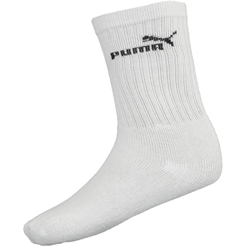 Puma - Unisex Sport Socken 3er Pack WEISS 39-42