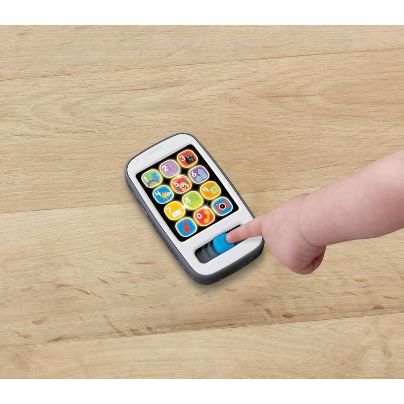 FISHER-PRICE Lernspaß Smartphone - interaktives Kinderspielzeug mit 20+ Liedern und Geräuschen, spricht deutsch
