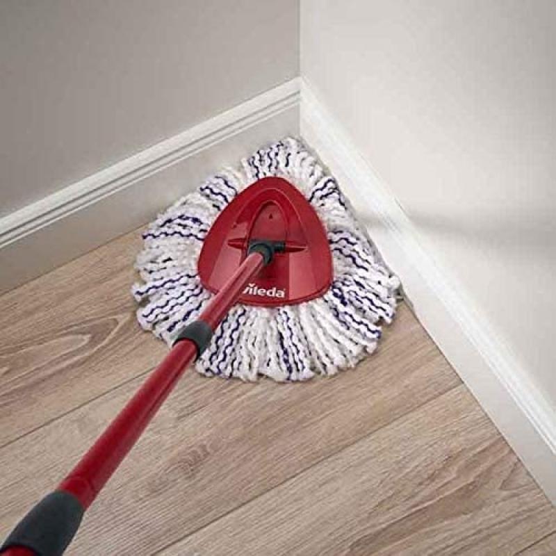Vileda Turbo 3in1 Mikrofaser Wischmopp Komplett Set - Bodenwischer mit Teleskopstiel