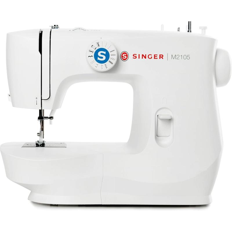 Singer M2105, Weiß, Halbautomatische Nähmaschine