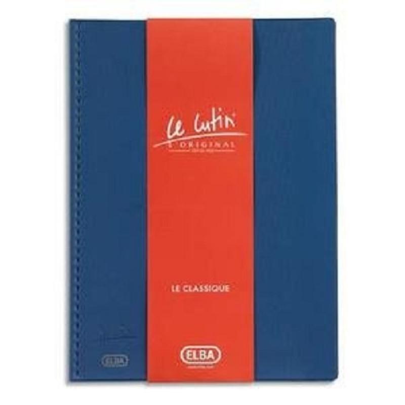 Elba Le Lutin Prot- PVC Dokumentenschutz/Dokumententasche blau