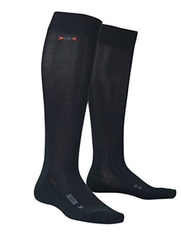 X-Socks Erwachsene Kniestrumpf Dresscode Long, Black, 45-46, X020396