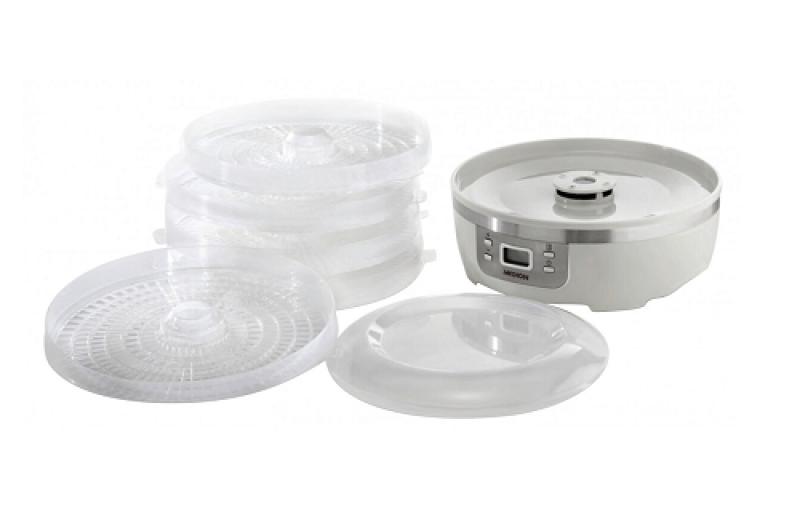 MEDION ® MD 19357 Dörrautomat LCD Display 350 Watt - 5 Stapelbare Aufsätze