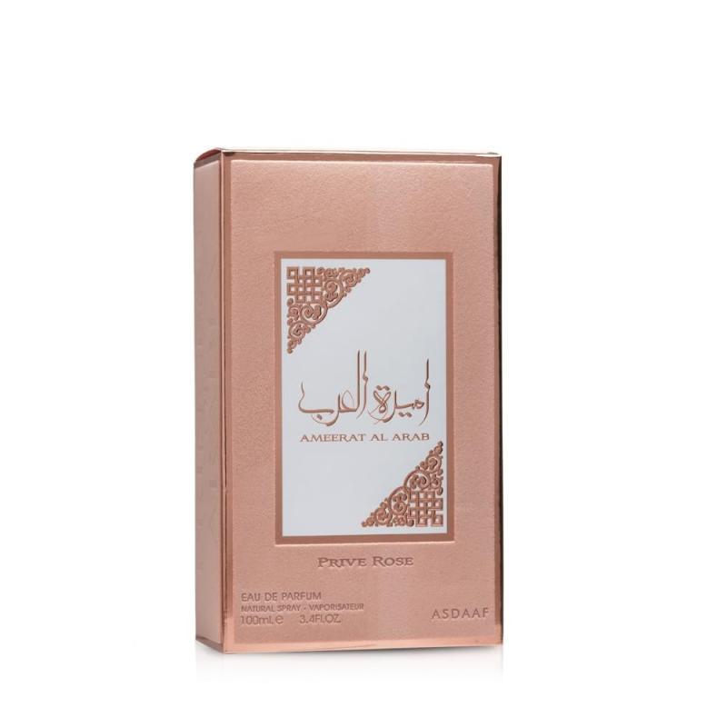 Lattafa AMEERAT al ARAB ASDAAF (PRIVE ROSE) - Eau de Parfum for WOMEN 100 ml