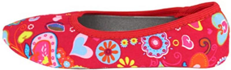 Beck Mädchen Fantasy Gymnastikschuhe, Rot (07), 33