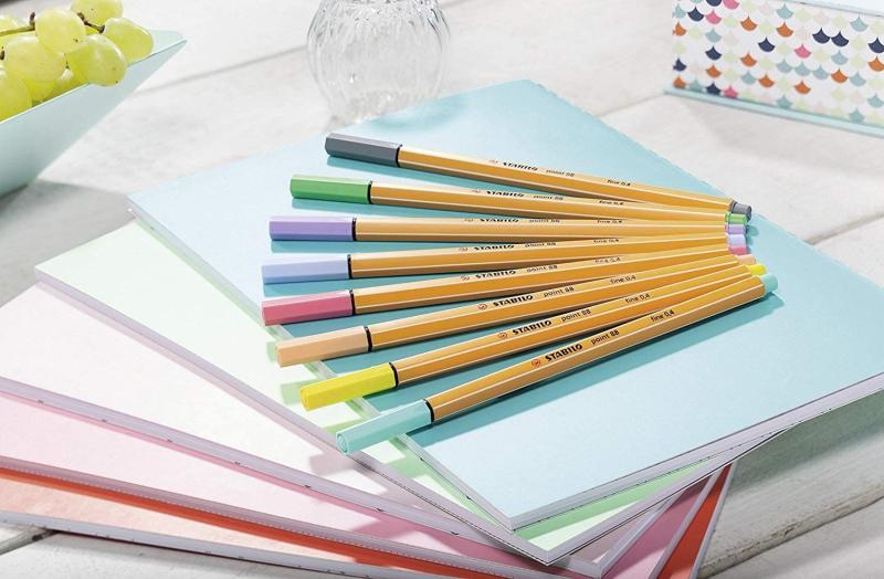 STABILO point 88 - 8er Etui -Fineliner Pastellfarben 