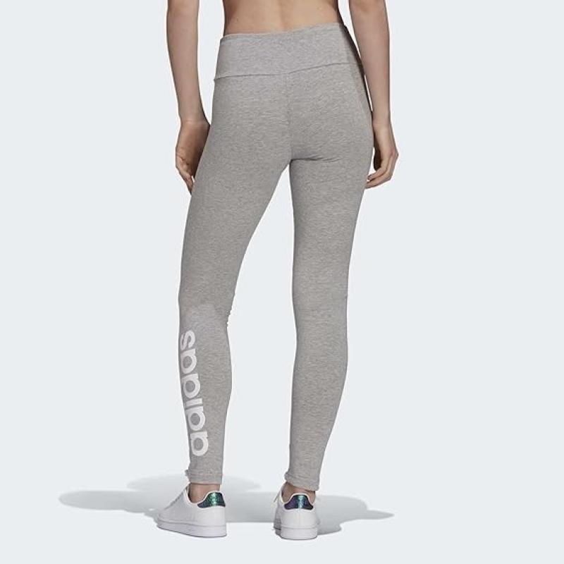 adidas Damen Tight Essentials High-Waisted Logo Leggings GRAU Gr. XL