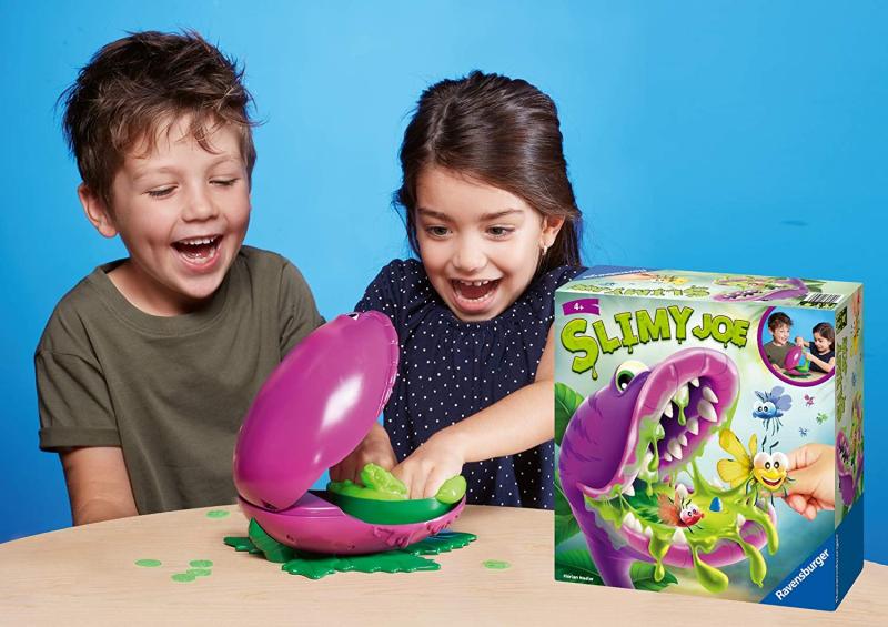 Ravensburger Slimy Joe - Glibberiger Sammel- und Aktionsspielespaß mit echtem Schleim 