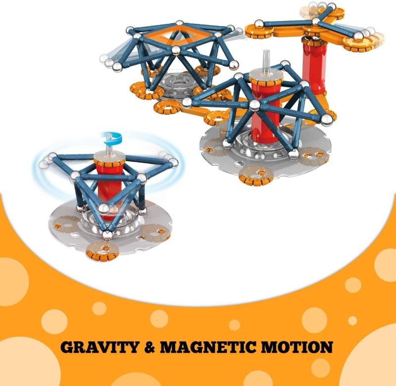 Geomag MECHANICS Magnetic Motion 86-teilig, Mehrfarbig
