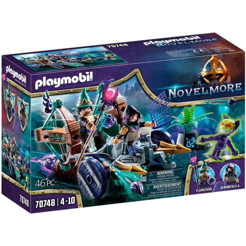 PLAYMOBIL Novelmore 70748 Violet Vale - Dämonen-Fangwagen