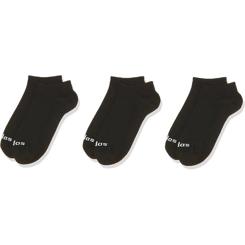 adidas 3er Pack Low Cut Sneakersocken SCHWARZ Size L 43-45