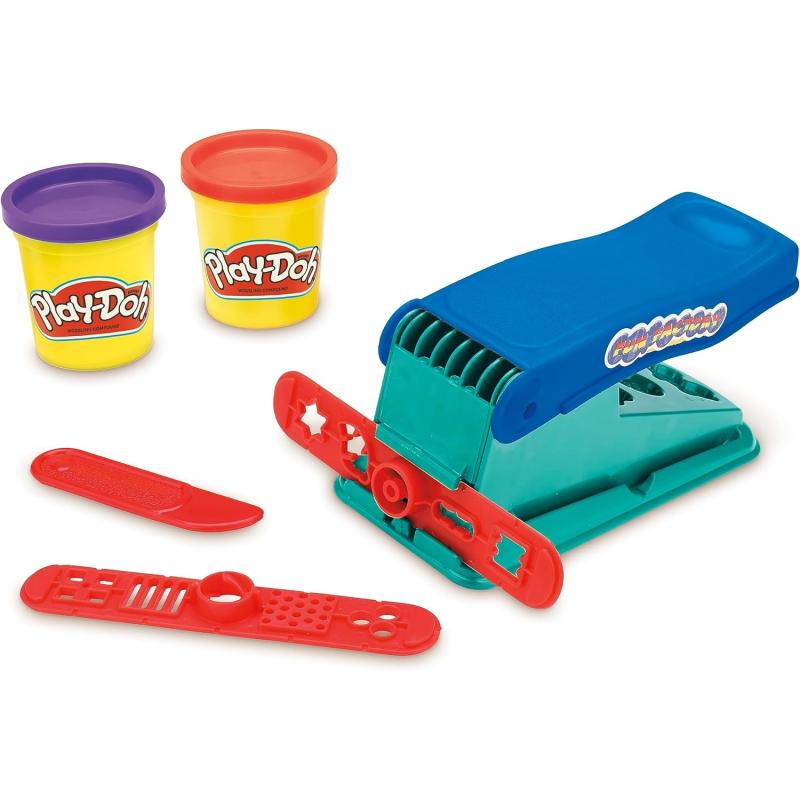 Play-Doh B5554 Knetwerkpresse inkl. 2 Dosen Knete, für fantasievolles und kreatives Spielen