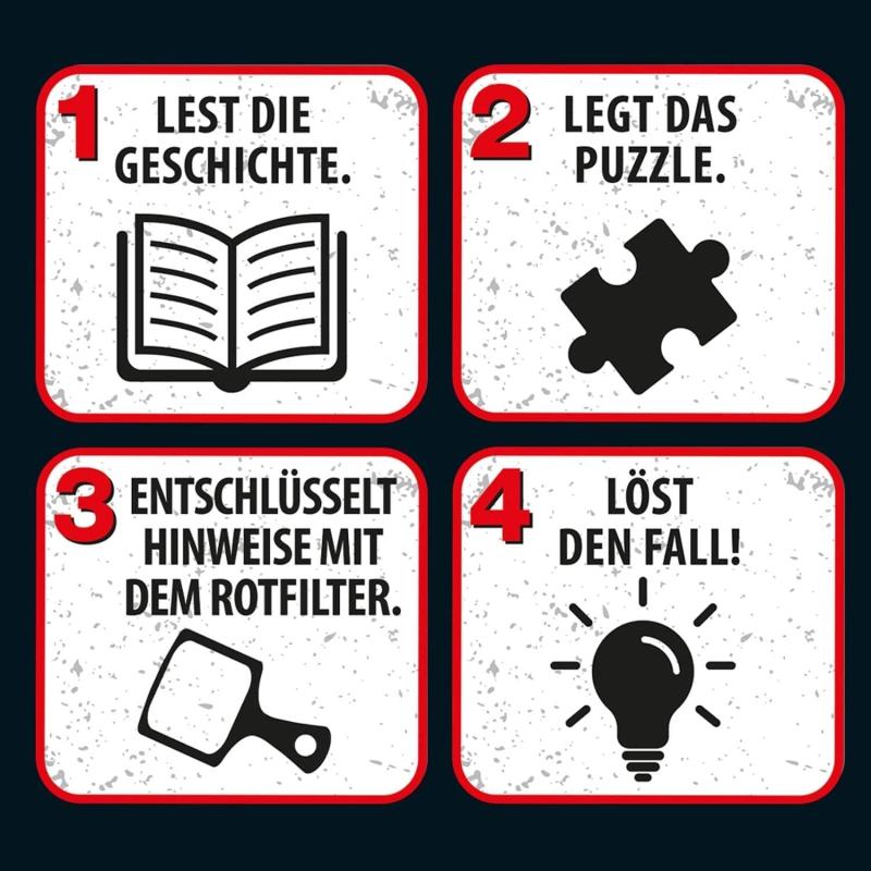 KOSMOS 697983 Krimi Puzzle Die drei ??? Kids Spuk auf dem Schulfest