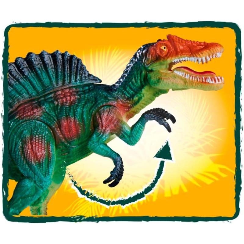 Simba - XXL Dino-Set 6-teilig-Dinosauriern mit beweglichen Teilen Größe ca. 21 / 25 cm