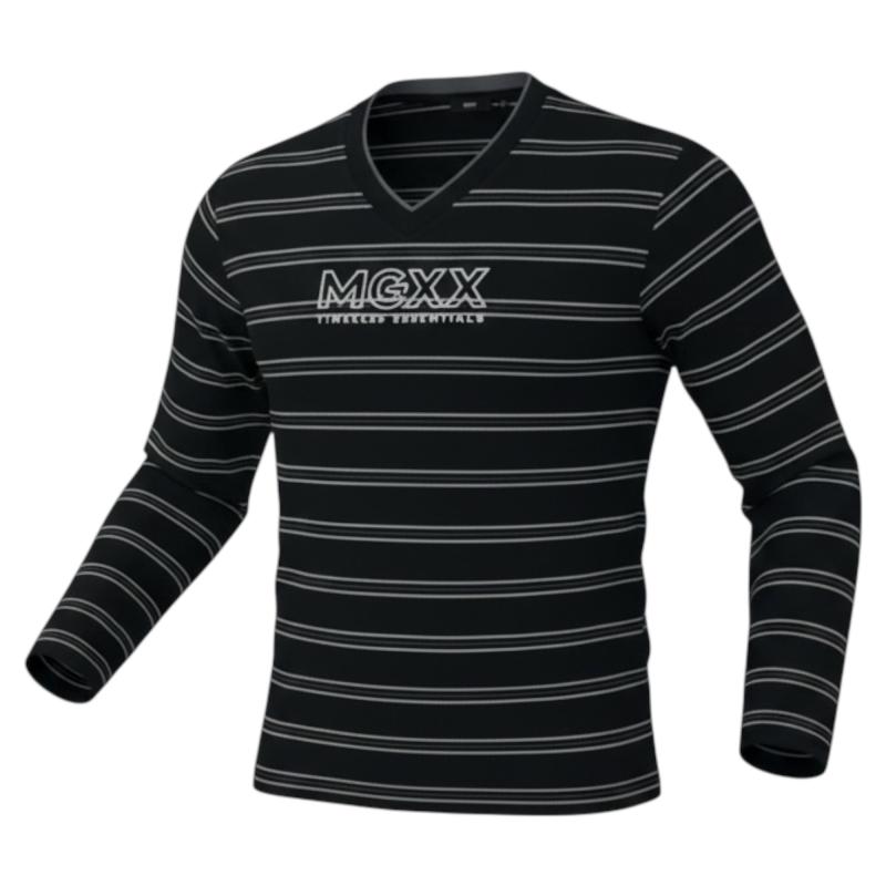 MEXX ZN2417036MM Herren Pyjama Schlafanzug Lang V-Ausschnitt LOGO PRINT FULL - DIVERSE Größen