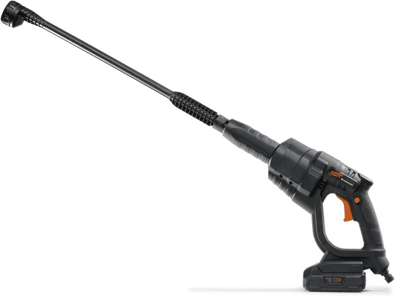 HAMMERSCHMITT 20-V-Akku-Druckreiniger verwendbar als Druckreiniger, zum Ausbringen von Reinigungsmitteln und zur Bewässerung