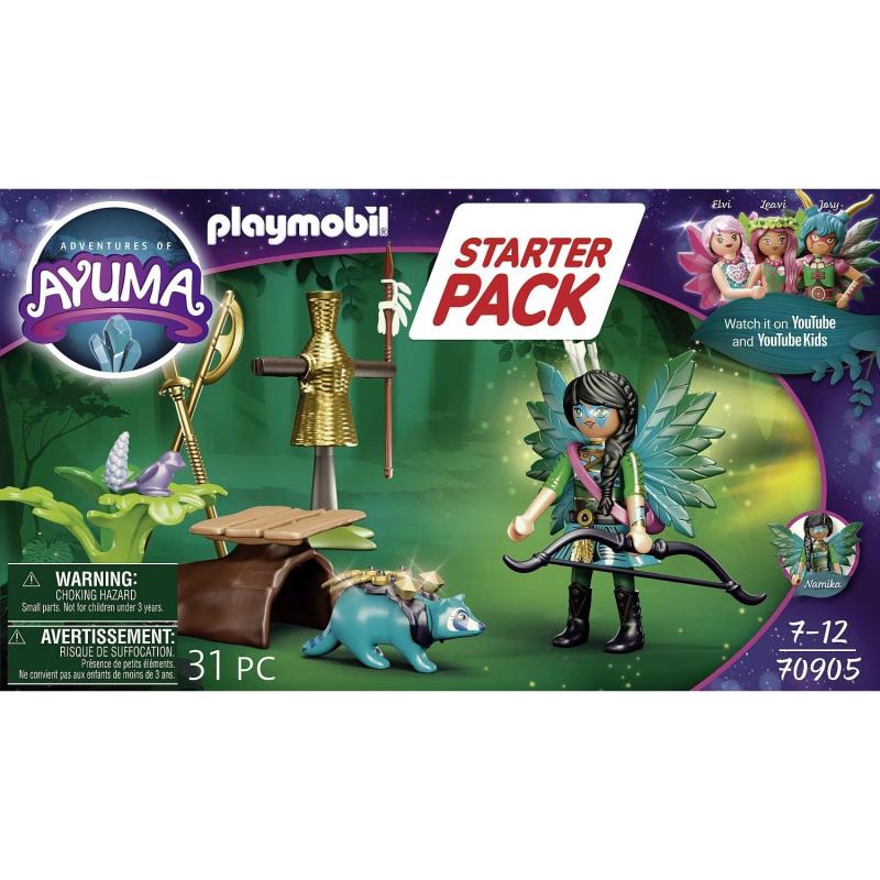 PLAYMOBIL Adventures of Ayuma 70905  - Knight Fairy mit Waschbär