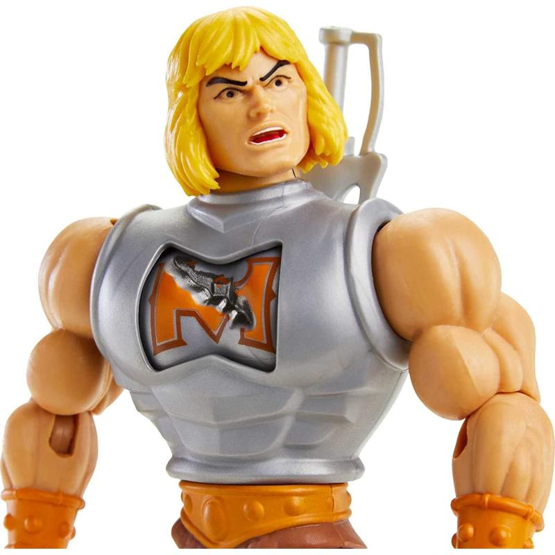 Masters of the Universe GVL76 - Origins Deluxe He-Man Actionfigur, ca. 14 cm groß