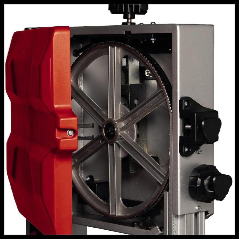 Einhell Bandsäge TC-SB 245 L (400W, max. Sägebandgeschwindigkeit 726m/min, 245 mm Durchlassbreite, max. Schnitthöhe 101 mm, neigbarer Sägetisch, Pa...