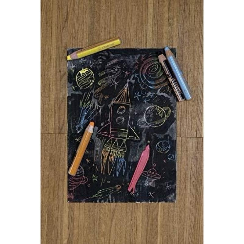 STABILO woody 3 in 1 - Buntstifte 10er Pack mit Spitzer 
