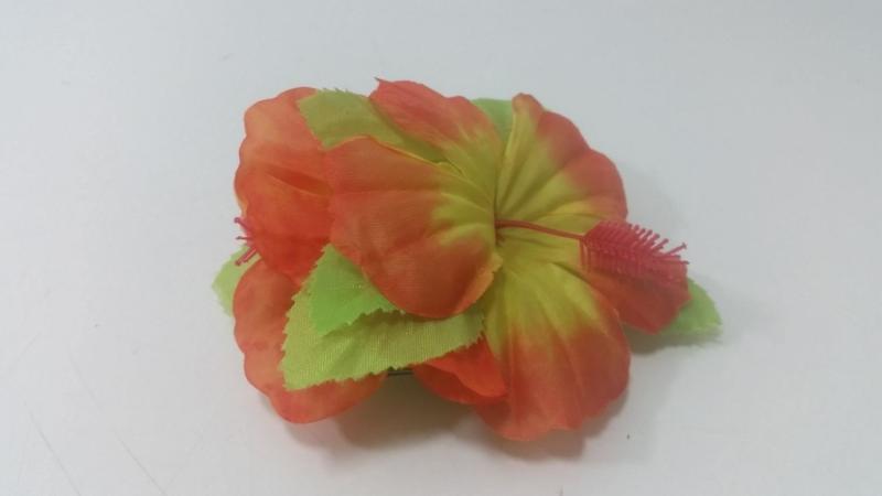 Hawaii Haarklipp Blumen 1 Stck, farblich sortiert 