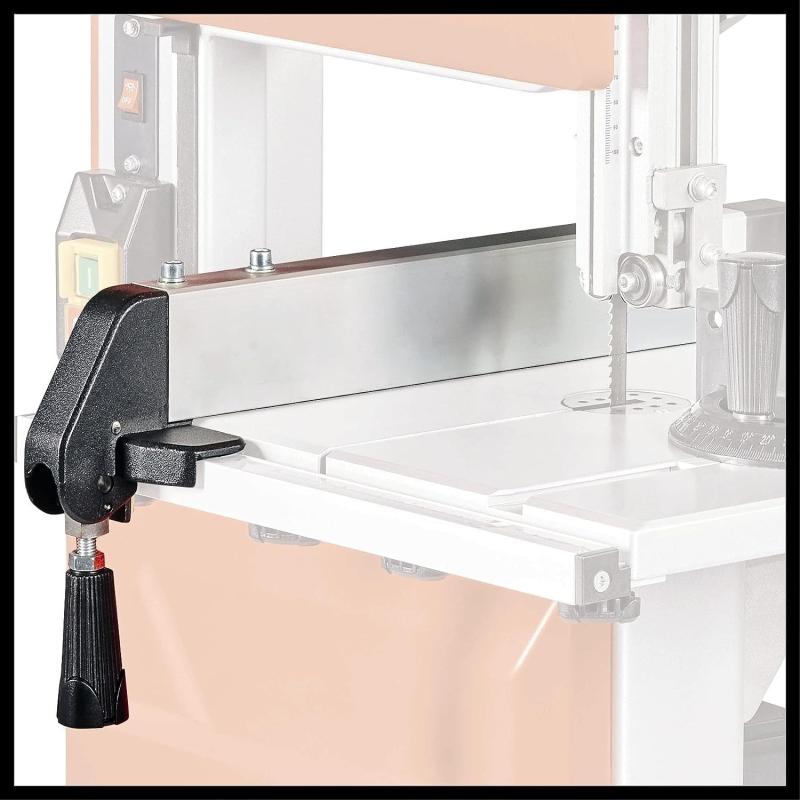 Einhell Bandsäge TC-SB 245 L (400W, max. Sägebandgeschwindigkeit 726m/min, 245 mm Durchlassbreite, max. Schnitthöhe 101 mm, neigbarer Sägetisch, Pa...