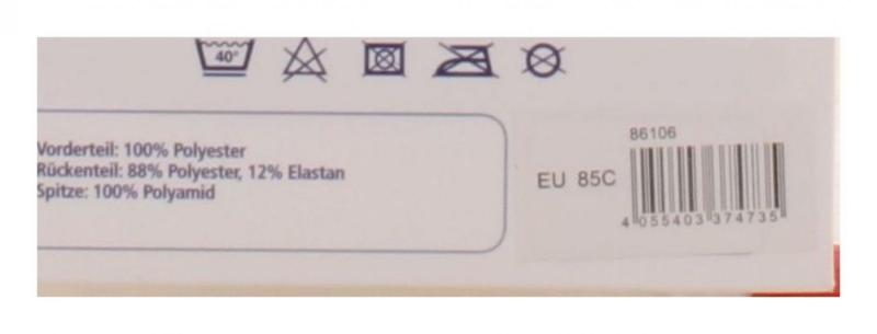 Naturana Soft -BH 85C Weiss 