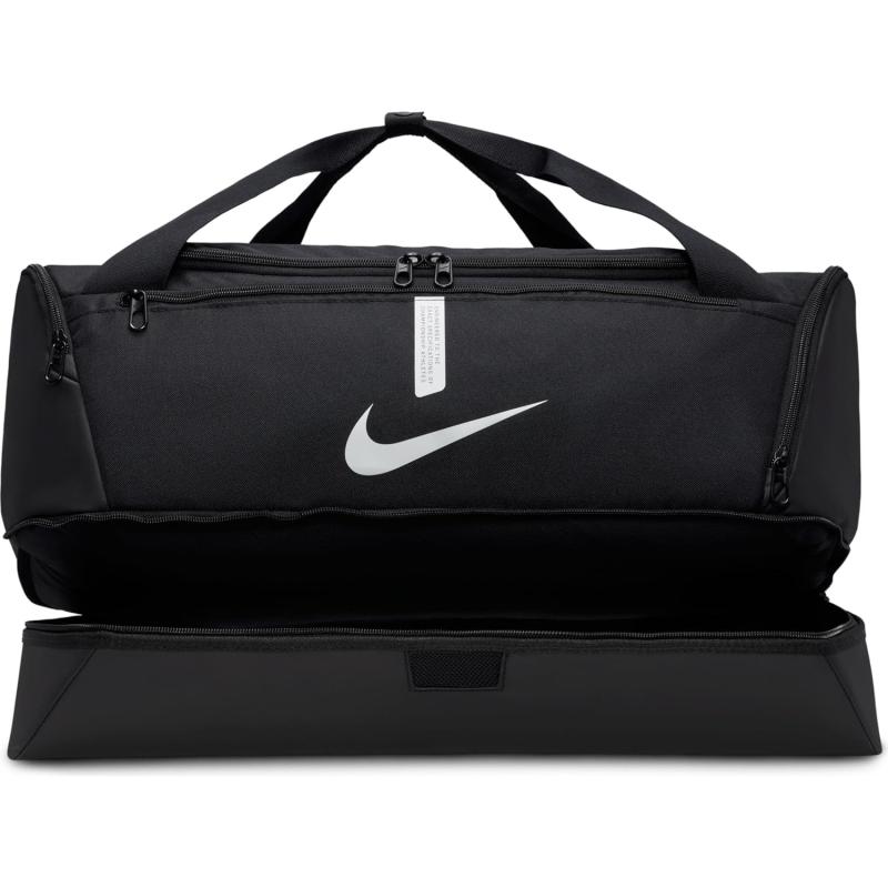 NIKE Academy Team Trainingstasche mit Bodenfach Gr. 53 x 30 x 27 cm (L x B x H) / 37L, Schwarz