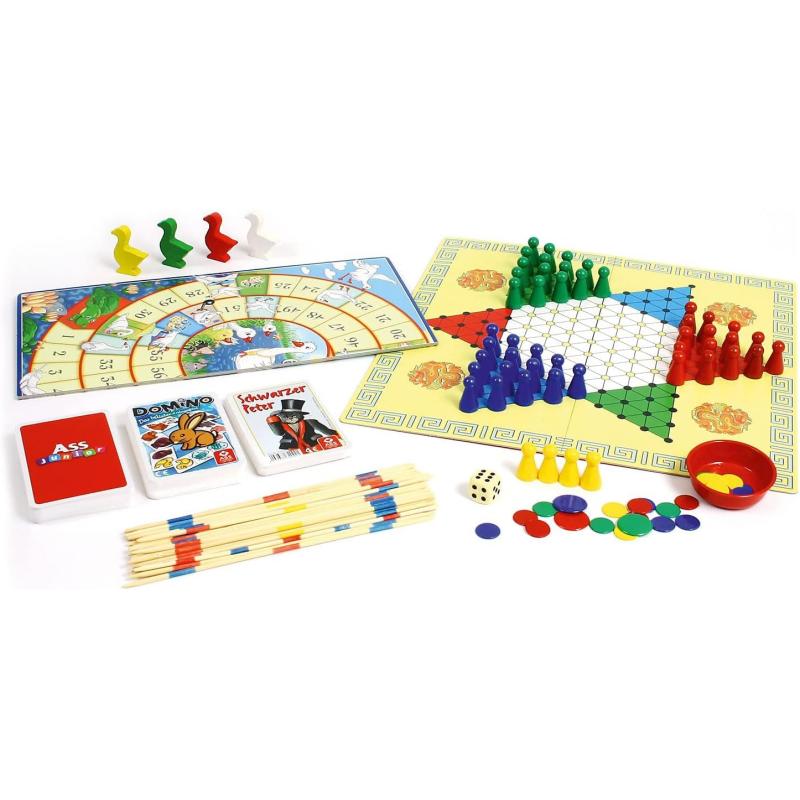 ASS Kinder Spielsammlung Diverse Brettspiele