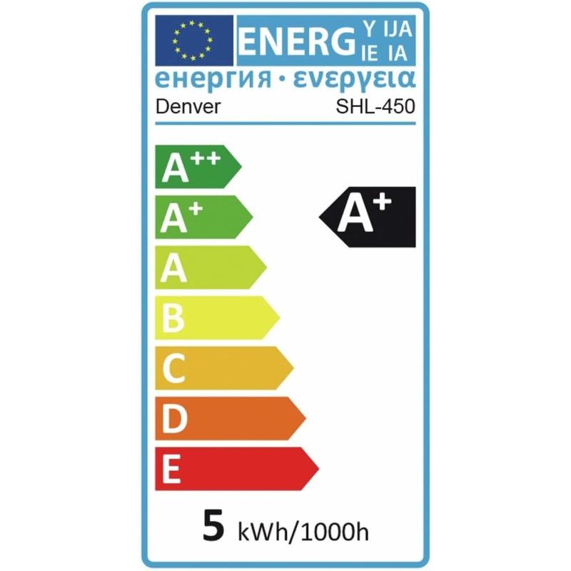Denver SHL-450 LED GU10 5W Weiss und Farben Farbwechsel Dimmbar WLAN 