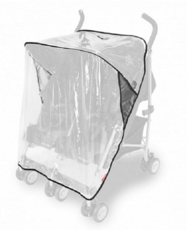Maclaren Twin Triumph Regenschutz, transparent 15320014