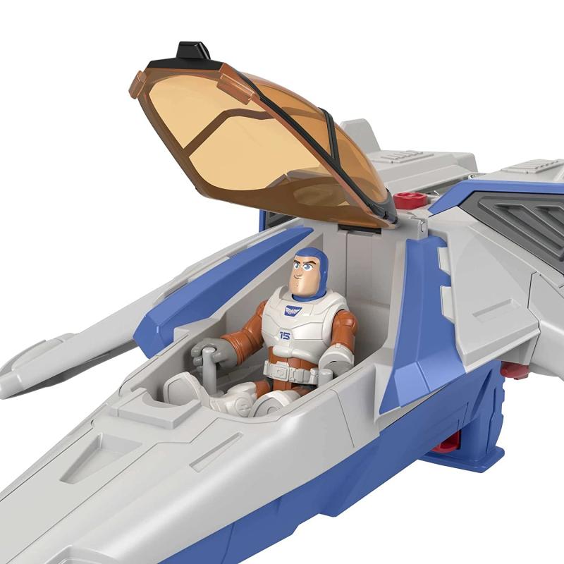 Fisher-Price Imaginext HGT26 - Lightyear XL Raumschiff mit Lights & Sounds