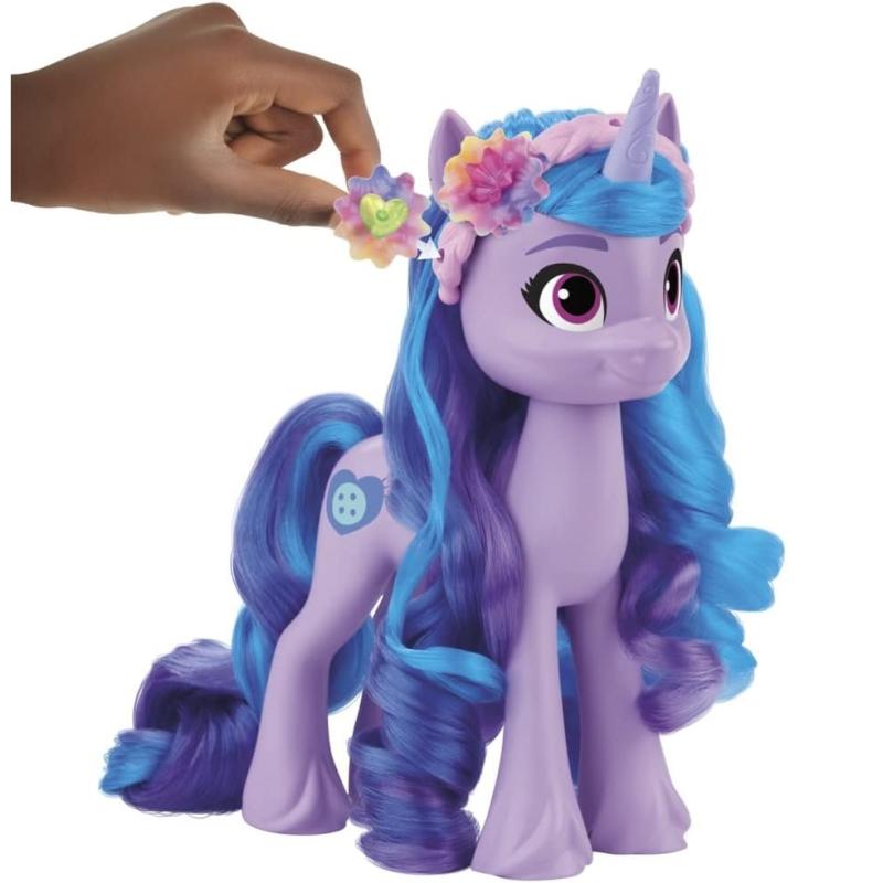 Hasbro - My Little Pony Magische Einhornstyles Izzy Moonbow