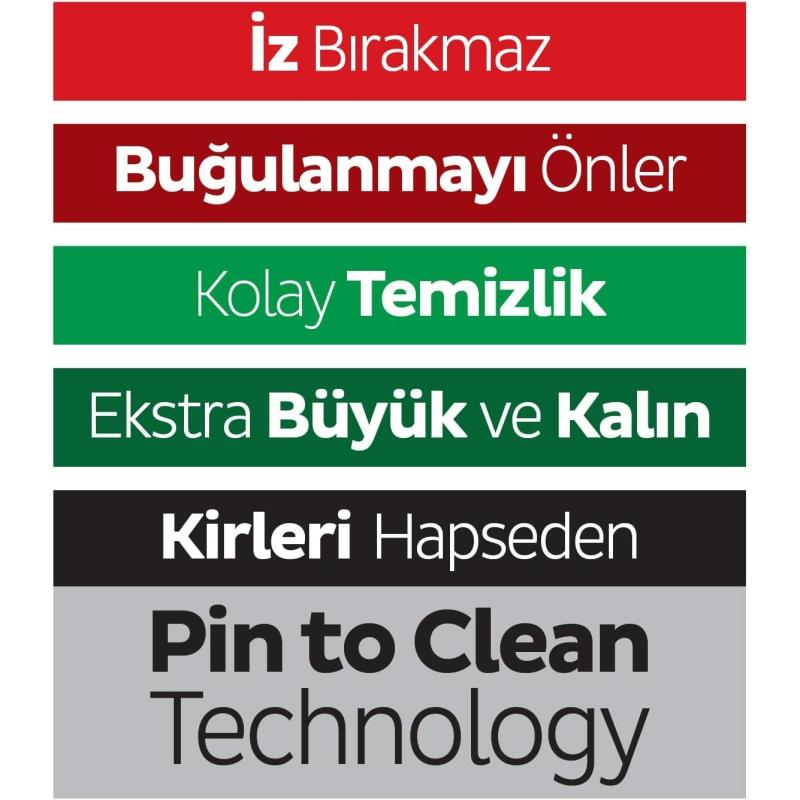 Sleepy 8933 Easy Clean Oberflächenreinigungstuch Putztücher 1 Pack 100 Blatt GRÜN Weisser Seifenzusatz