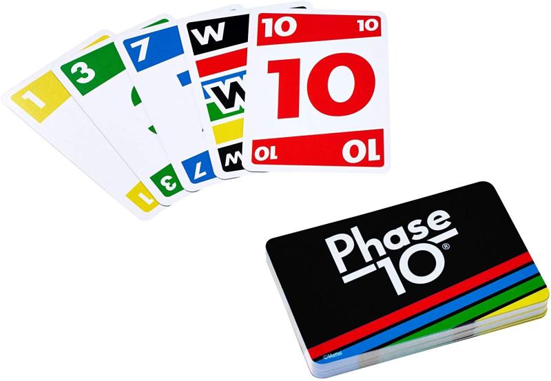 Mattel Games FPW38 - Phase 10 Kartenspiel & Gesellschaftspiel