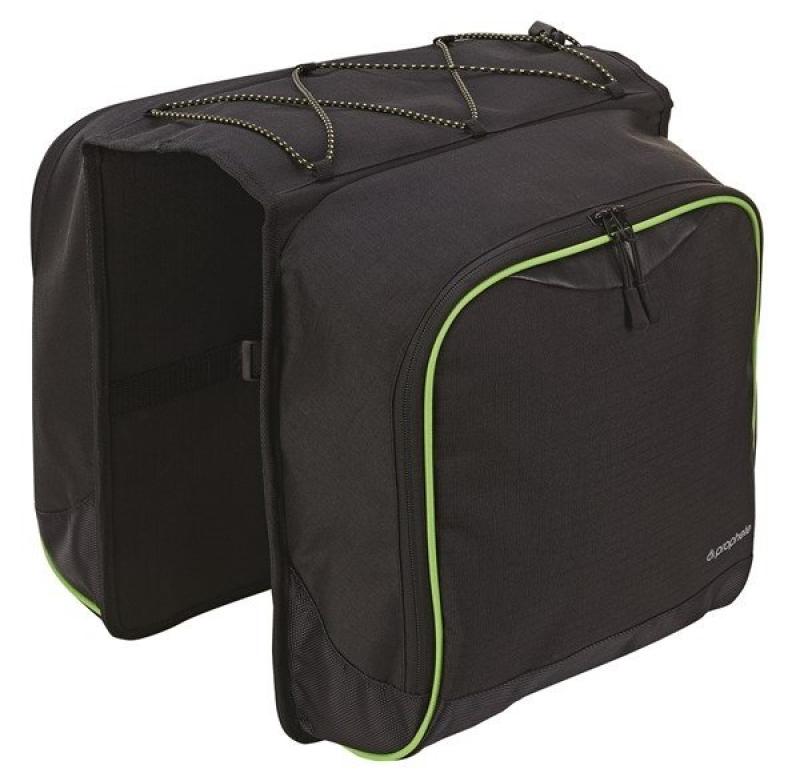 Prophete Doppel-Packtasche mit Regenberzug in Signalfarbe, 602