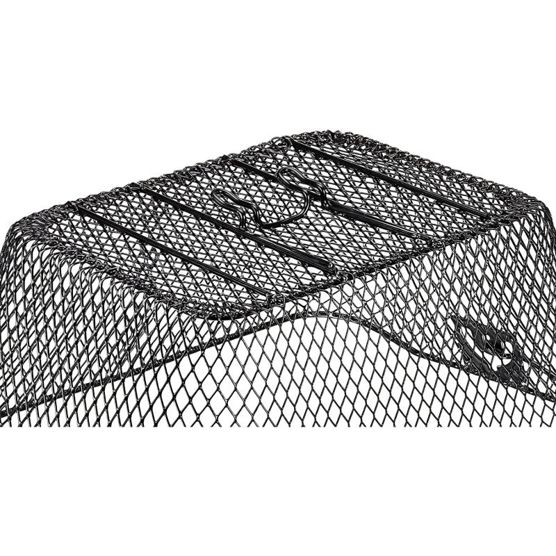 FISCHER Fahrrad Fahrradkorb engmaschig hinten, schwarz Neu