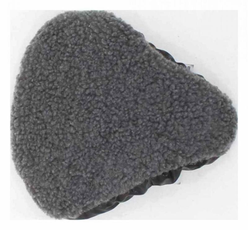 Fischer Satteldecke, Schwarz, Uni  