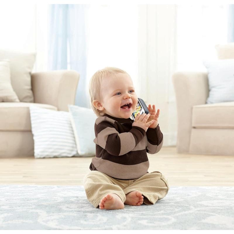 FISHER-PRICE Lernspaß Smartphone - interaktives Kinderspielzeug mit 20+ Liedern und Geräuschen, spricht deutsch